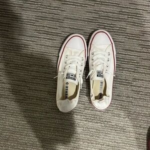 Like new converse slip on shoes